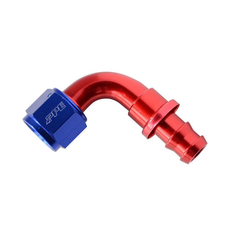 PPE Diesel 113051002 Aluminum Push-Lock 90 Deg -10Anf To 5/8M