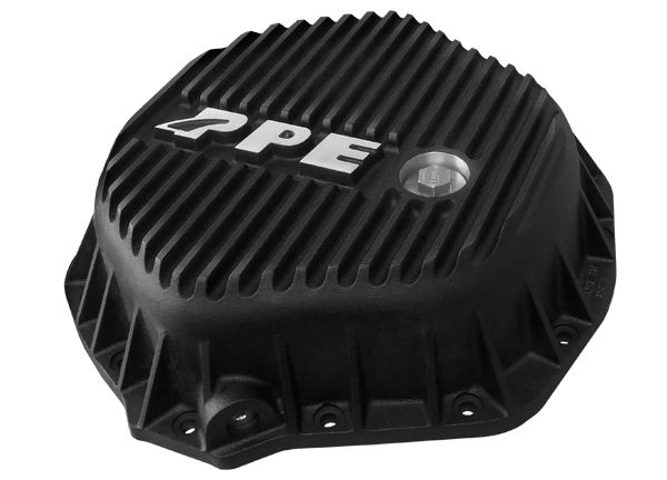 PPE Diesel 138051020 Heavy Duty Aluminum Rear Differential Cover GM/Dodge 2500HD/3500HD Black PPE Diesel