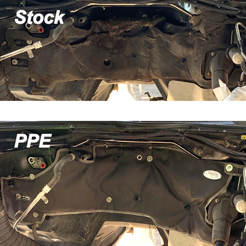 PPE Diesel 149000105 Heat/Sound Insulator Firewall 01-07 GM 6.6L Duramax Black PPE Diesel