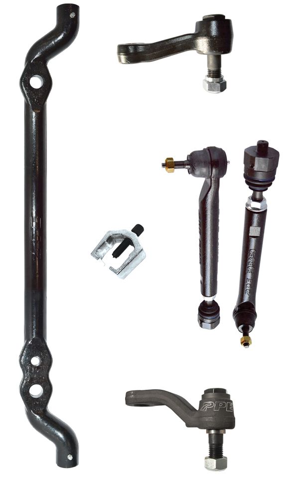 PPE Diesel 158100110 Extreme Duty Forged 7/8 Inch Drilled Steering Assembly Kit PPE Diesel