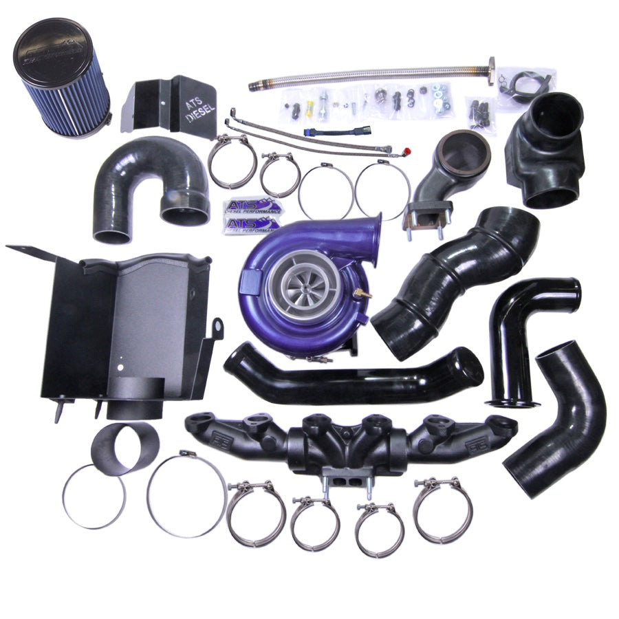 ATS Diesel 202-952-2272 Aurora Plus 5000 Compound Turbo System Fits 2003-2007 5.9L Cummins