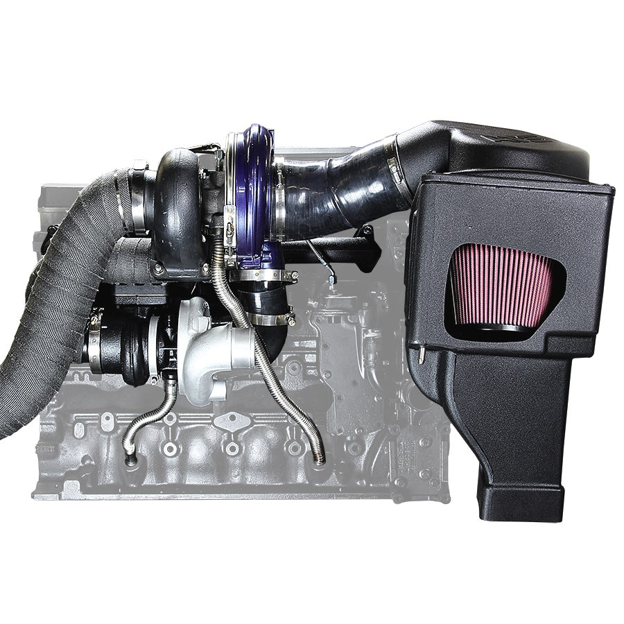 ATS Diesel 202-A52-2272 Aurora Plus 5000 Compound Turbo System Fits 2003-2007 5.9L Cummins