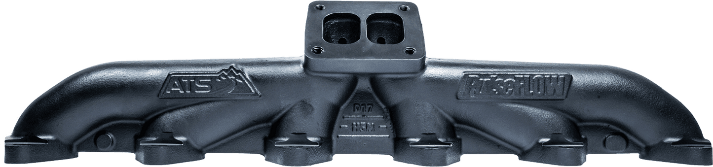 ATS Diesel 204-941-2218 Pulse Flow Exhaust Manifold Kit Fits 1998.5-2007 5.9L Cummins 1-Pc T4