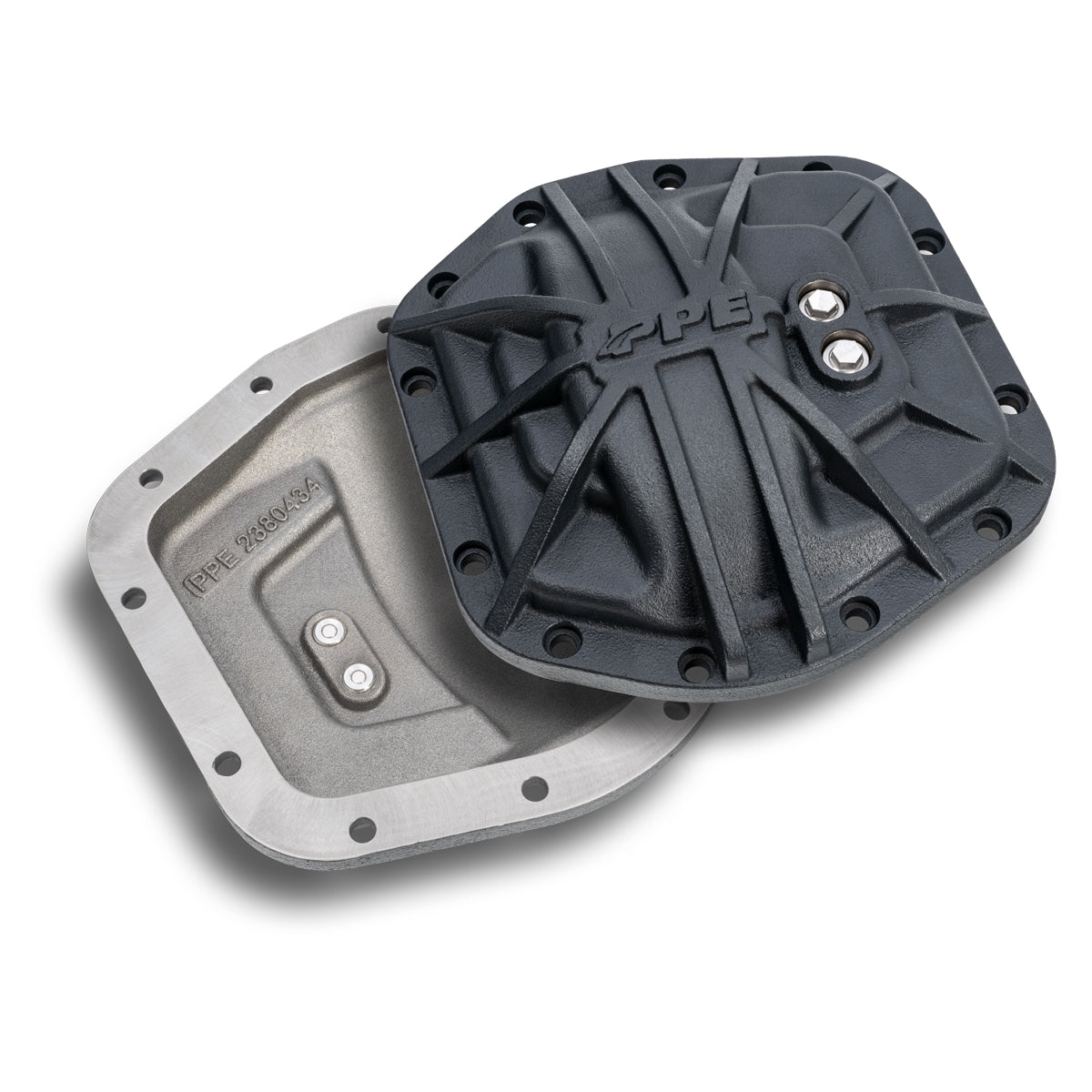 PPE Diesel 238043420 2018-2023 Jeep JL Sport Dana-M186 Heavy-Duty Nodular Iron Front Differential Cover Black