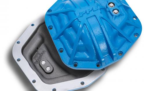 PPE Diesel 238053222 2018-2023 Jeep JL/JT/Ford Bronco Dana-M220 Heavy-Duty Nodular Iron Rear Differential Cover Blue PPE Diesel