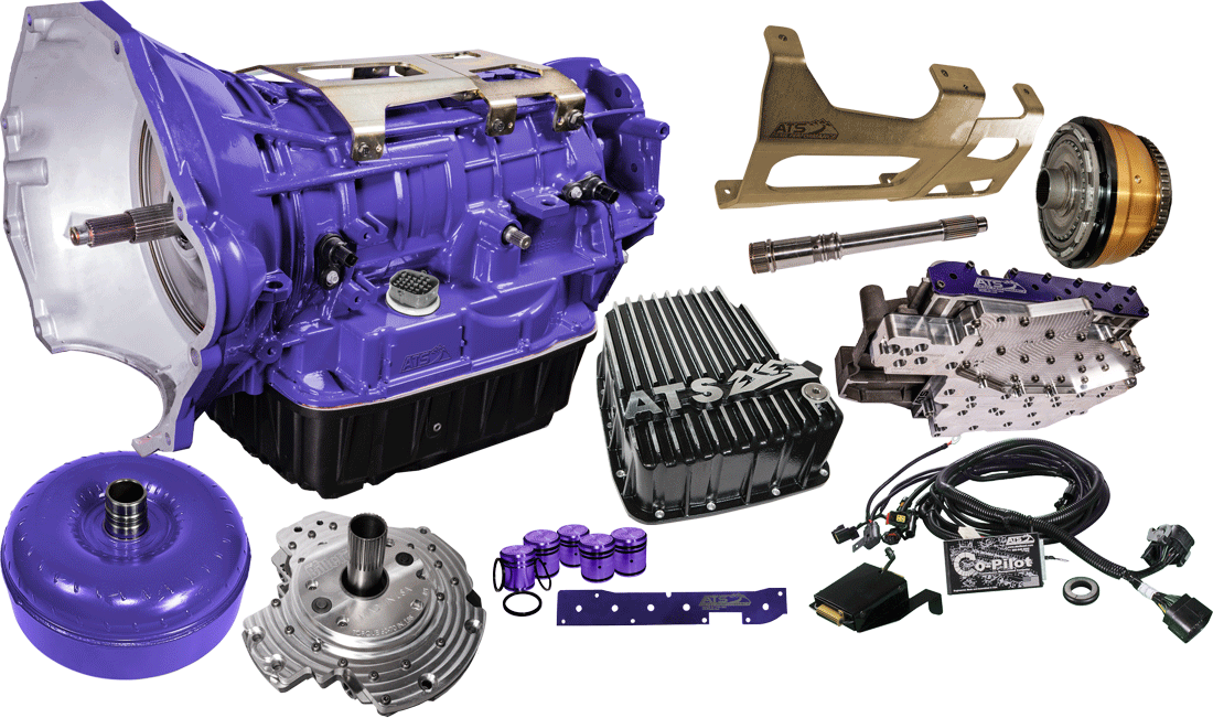 ATS Diesel 309-633-2380 Stage 3 68Rfe Transmission Package 2Wd 3 Year/300000 Mile Warranty 2012-2018 Ram 6.7L Cummins Diesel Performance