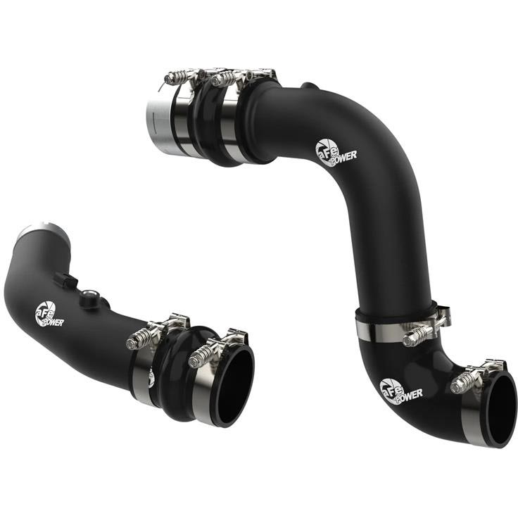 AFE 46-20684-B BladeRunner Black Hot & Cold Side Intercooler Pipe Kit