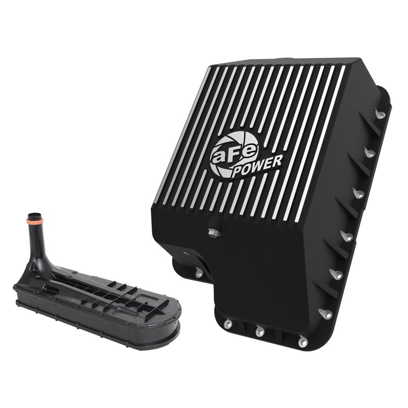 AFE 46-70122-1 Deep Transmission Pan (Black & Machined)