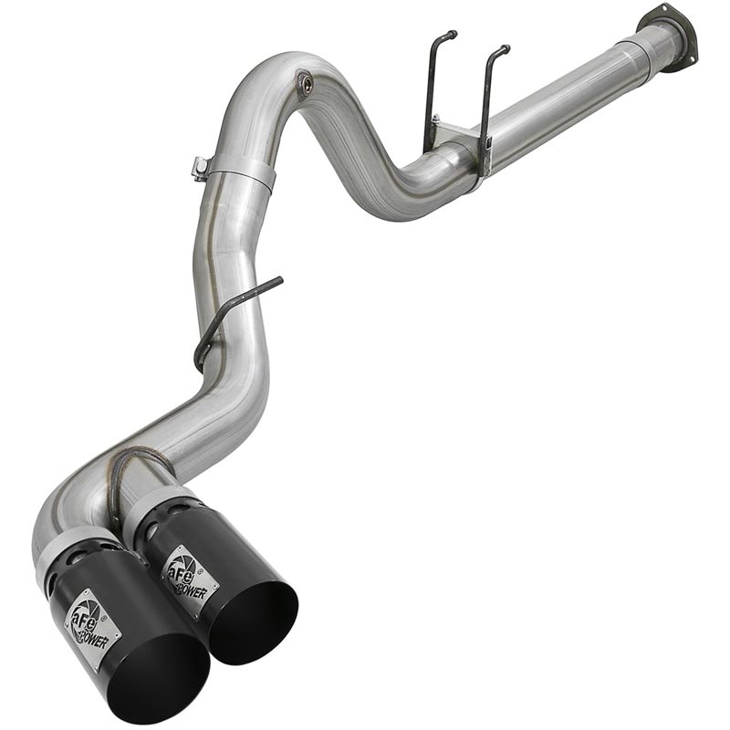 AFE 49-43102-B Rebel XD 4" Filter-Back Exhaust with Black Tip