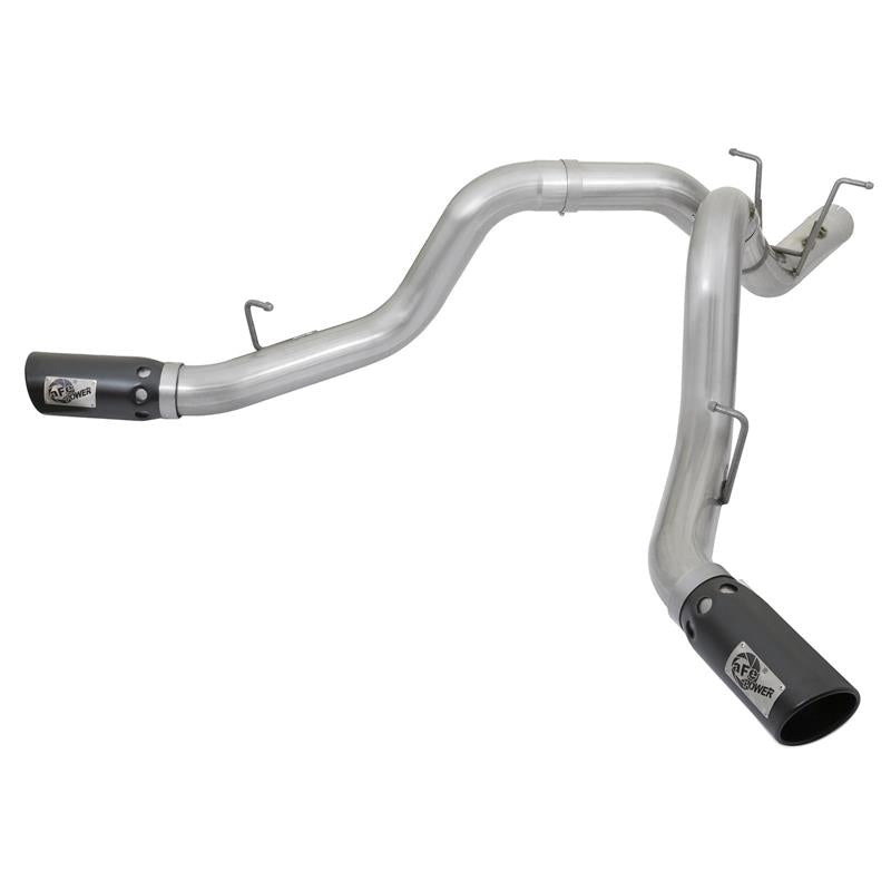 AFE 49-44086 Large Bore HD Dual 4" Filter-Back Exhaust System