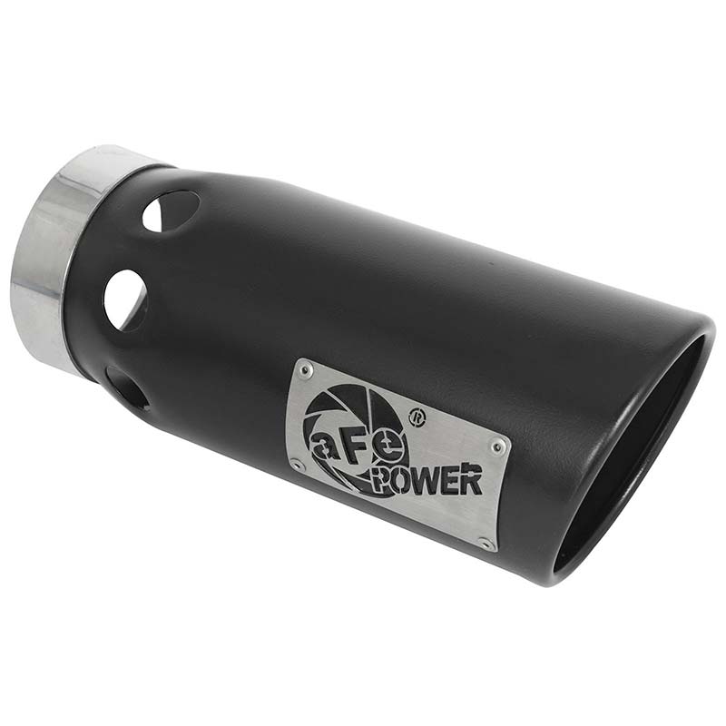AFE 49T50601-B161 6" Intercooled Black Exhaust Tip