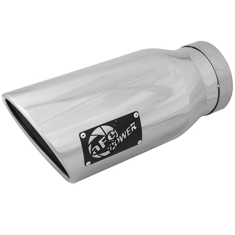 AFE 49T50702-P15 7" Polished Exhaust Tip (Right Side Logo)