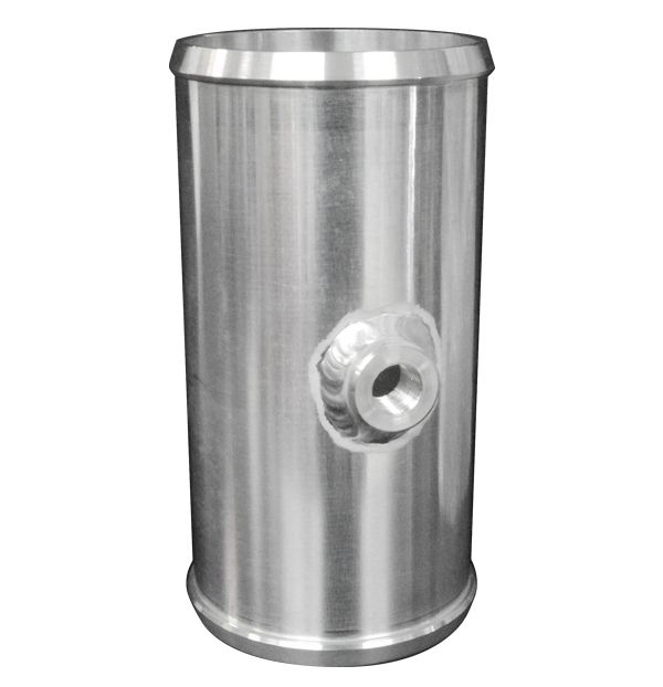 PPE Diesel 515900250 Billet Aluminum Coupler 1/8 Inch Npt 2.5 Inch OD X 5.0 Inch Long PPE Diesel