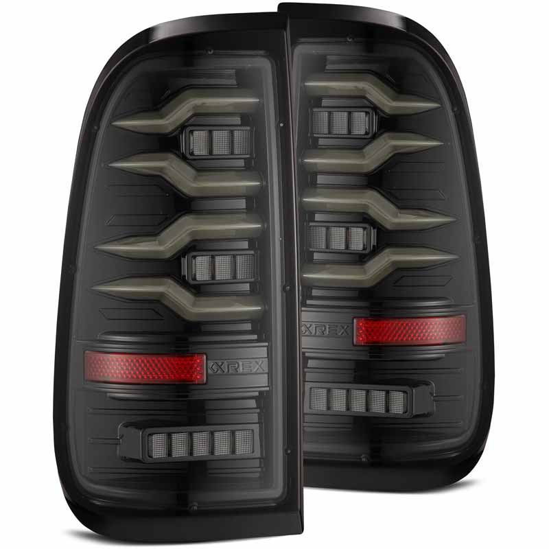 AlphaRex 658001 LUXX-Series Alpha-Black LED Tail Lights