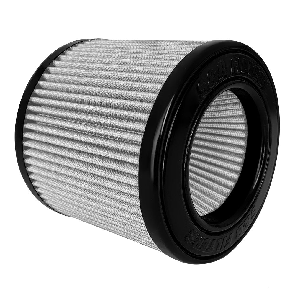 S&B Filters 66-5016D S&B OEM Replacement Filter Dry Extendable For the 21-22 Ford Bronco 2.3L, 2.7L White