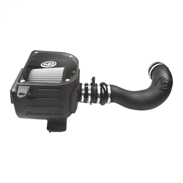 S&B Filters 75-5021D Cold Air Intake For 07-08 GMC Sierra 4.8L, 5.3L, 6.0L Dry Dry Extendable White