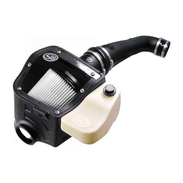 S&B Filters 75-5050D Cold Air Intake For 09-10 Ford F150 V8-5.4L Dry Dry Extendable White