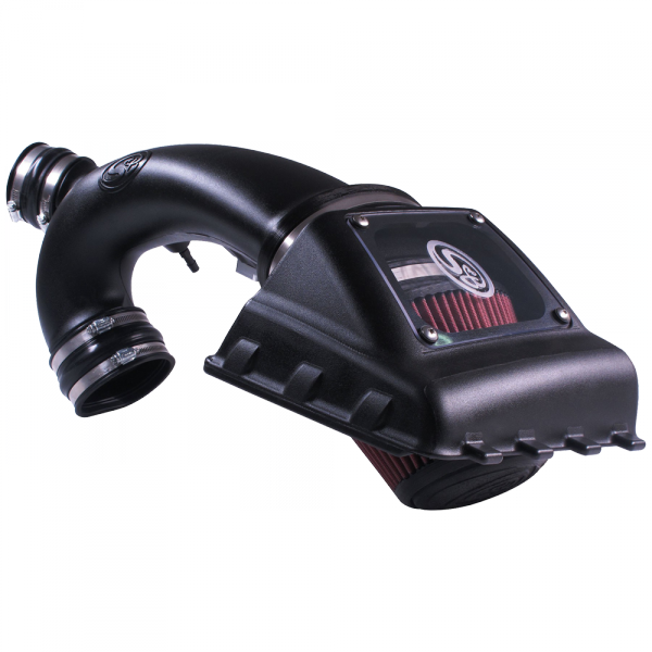 S&B Filters 75-5067 Cold Air Intake For 11-14 Ford F150 V6-3.5L Ecoboost Oiled Cotton Cleanable Red
