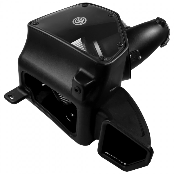 S&B Filters 75-5087D Cold Air Intake For 14-18 Dodge Ram 2500/ 3500 Hemi V8-6.4L Dry Extendable White