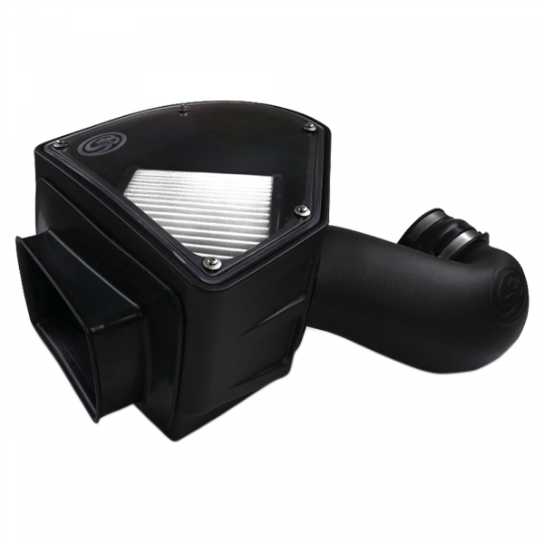 S&B Filters 75-5090D Cold Air Intake For 94-02 Dodge Ram 2500 3500 5.9L Cummins Dry Extendable White
