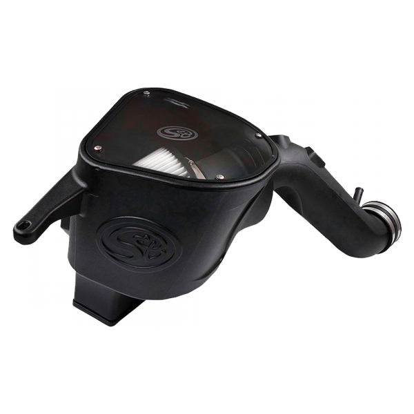 S&B Filters 75-5092D Cold Air Intake For 10-12 Dodge Ram 2500 3500 6.7L Cummins Dry Extendable White