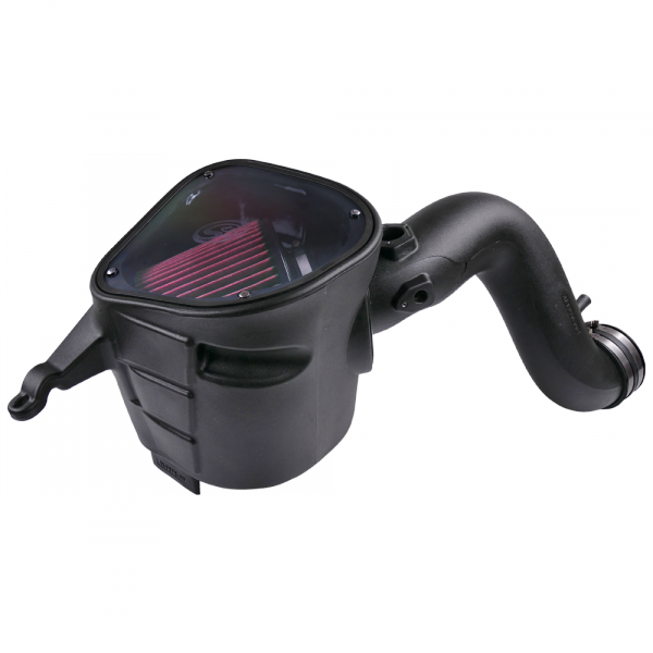 S&B Filters 75-5093 Cold Air Intake For 07-09 Dodge Ram 2500 3500 4500 5500 6.7L Cummins Cotton Cleanable Red