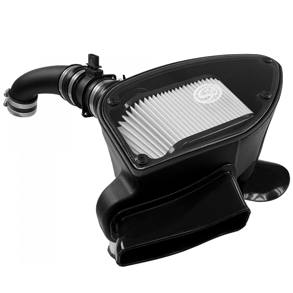 S&B Filters 75-5099D Cold Air Intake For 10-14 VW 2.0L TDI , 2015 VW Jetta 2.0L TDI Dry Extendable White