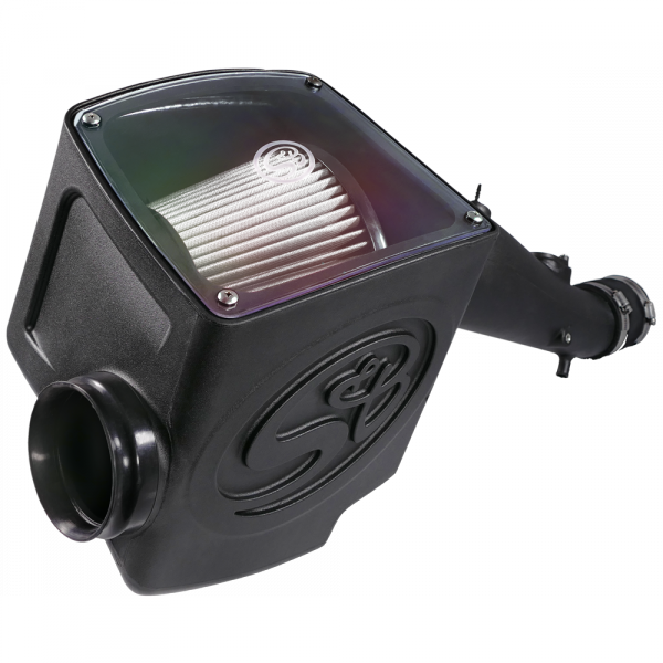 S&B Filters 75-5100D Cold Air Intake For 12-15 Toyota Tacoma 4.0L Dry Dry Extendable White
