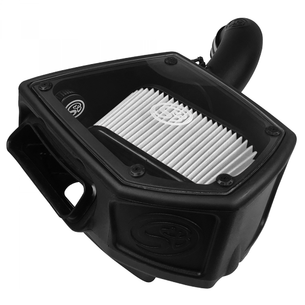 S&B Filters 75-5107D Cold Air Intake For 2015-2017 VW MK7 GTI/R Audi 8V S3/A3 Dry Extendable White