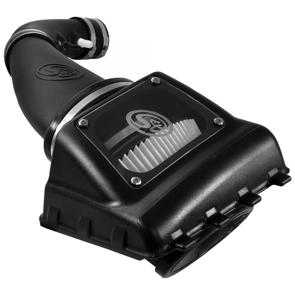 S&B Filters 75-5108D Cold Air Intake For 11-16 Ford F250, F350 V8-6.2L Dry Dry Extendable White