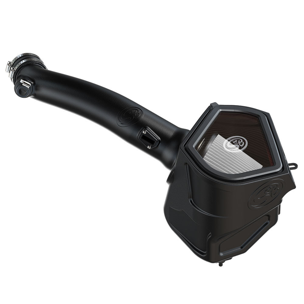 S&B Filters 75-5145D Cold Air Intake For 20-23 Jeep Wrangler / Gladiator 3.0L Ecodiesel Dry Extendable White