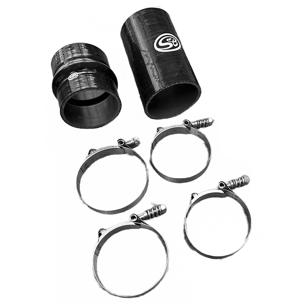 S&B Filters 83-2002 S&B Cold Side Boot Kit For 03-04 Ford F250/F350, 6.0L Powerstroke