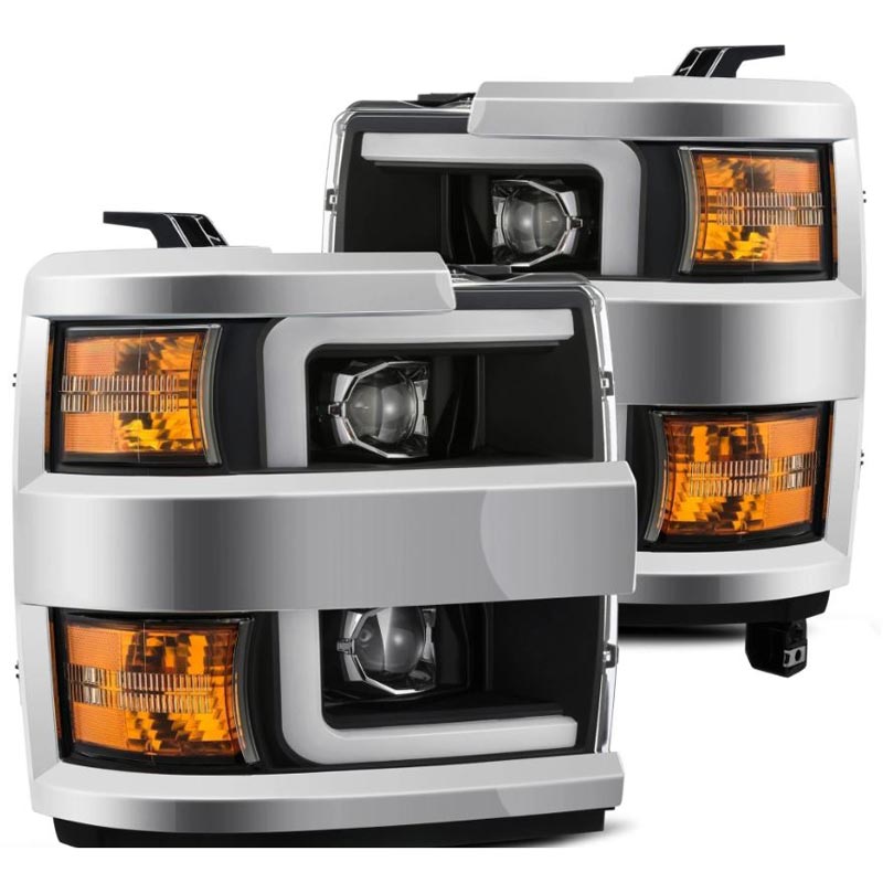AlphaRex 880098 LUXX-Series Black Projector Headlights
