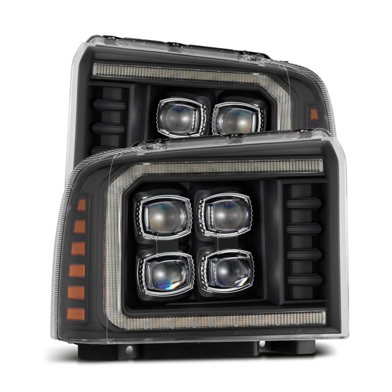 AlphaRex 880319 NOVA-Series Black LED Projector Headlights