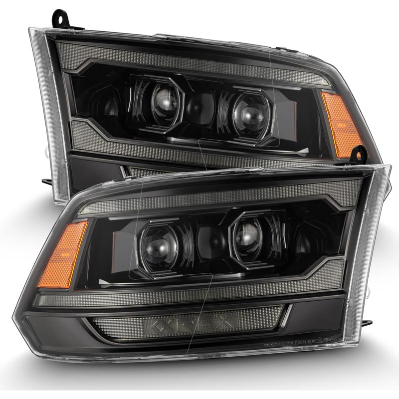 AlphaRex 880560 LUXX-Series Alpha-Black LED Projector Headlights