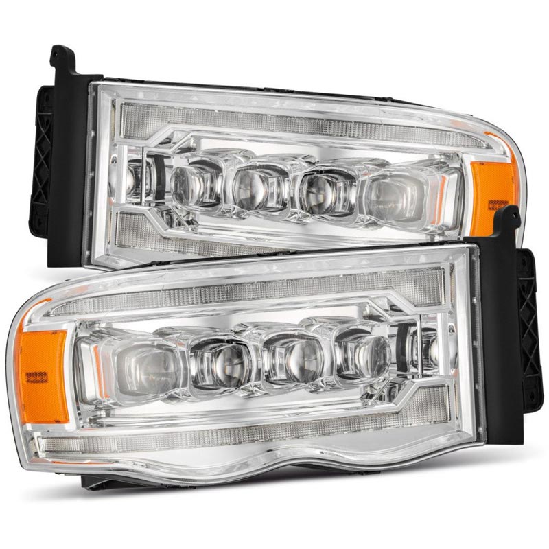 AlphaRex 880565 NOVA-Series Chrome LED Projector Headlights