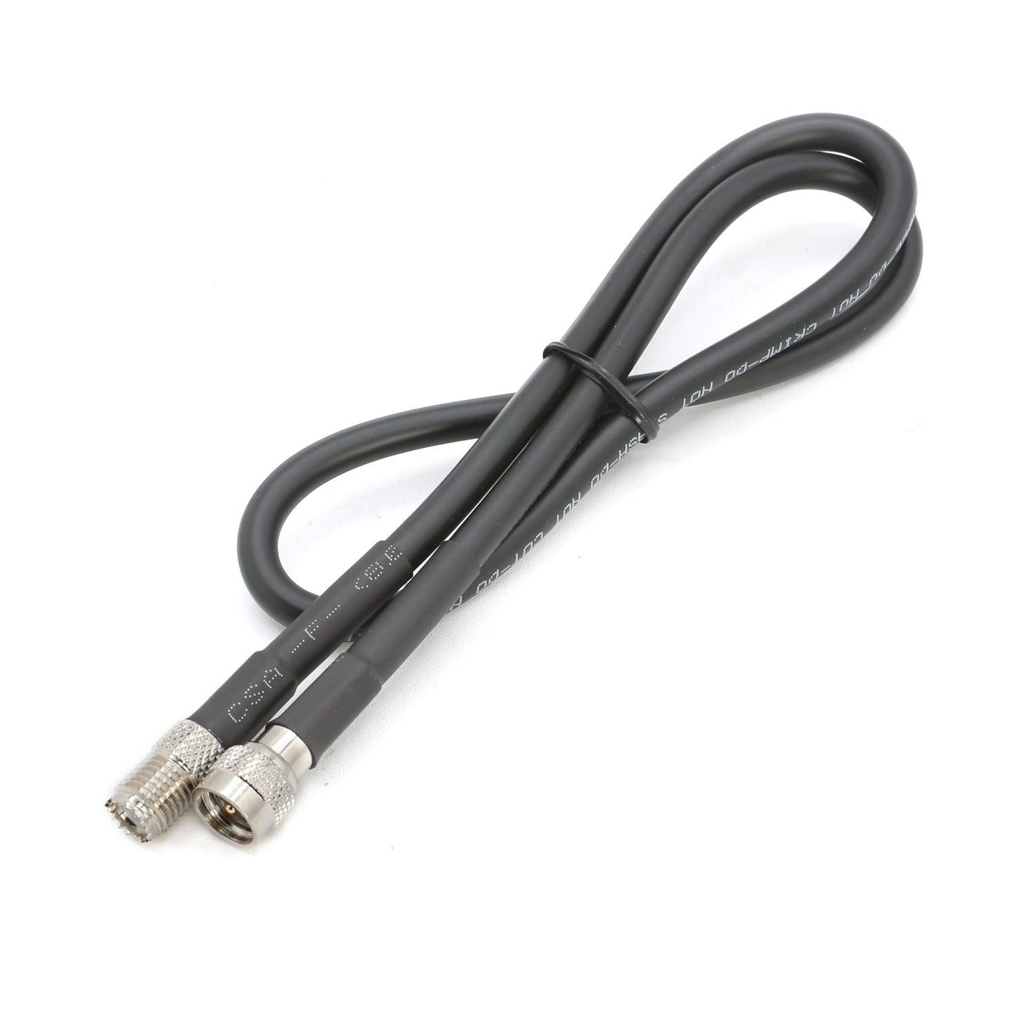 Rugged Radios COAX-EXT-MINI-2 2 Ft Antenna Cable Extension for Mini 3/8 NMO Coax Cable