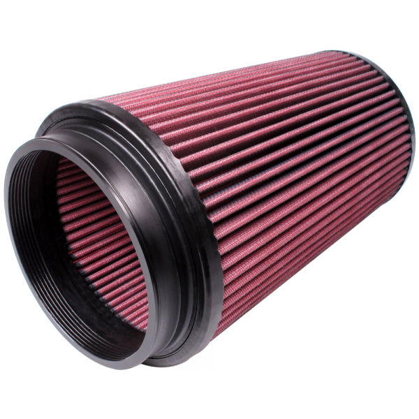 S&B Filters CR-50510 Air Filters for Competitors Intakes AFE XX-50510 Oiled Cotton Cleanable Red