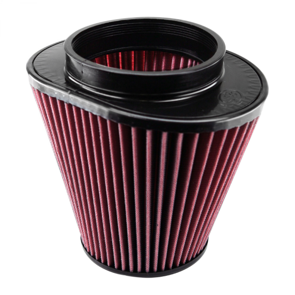 S&B Filters CR-90020 Air Filter for Competitor Intakes AFE XX-90020 Oiled Cotton Cleanable Red