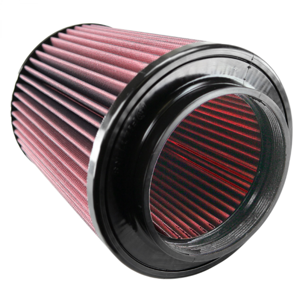 S&B Filters CR-90021 Air Filter for Competitor Intakes AFE XX-90021 Oiled Cotton Cleanable Red