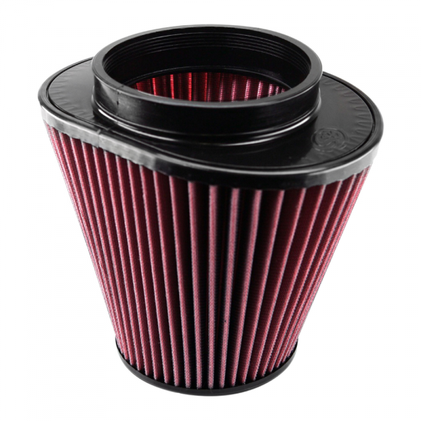 S&B Filters CR-90032 Air Filter for Competitor Intakes AFE XX-90032 Oiled Cotton Cleanable Red