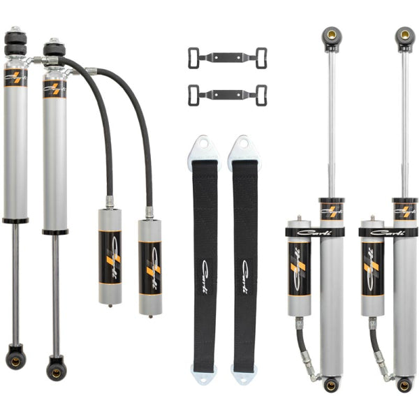 Carli Suspension XDK369 Backcountry 2.0 Remote Reservoir Front & Rear Shocks
