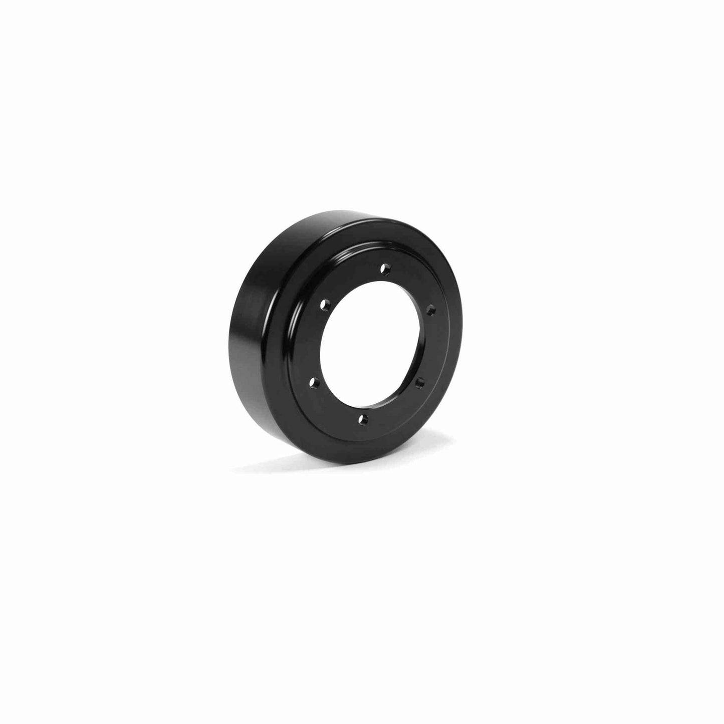 Fleece Performance FPE-34659-BLK Billet Aluminum Fan Drive Pulley Black Anodized Finish Fleece Performance
