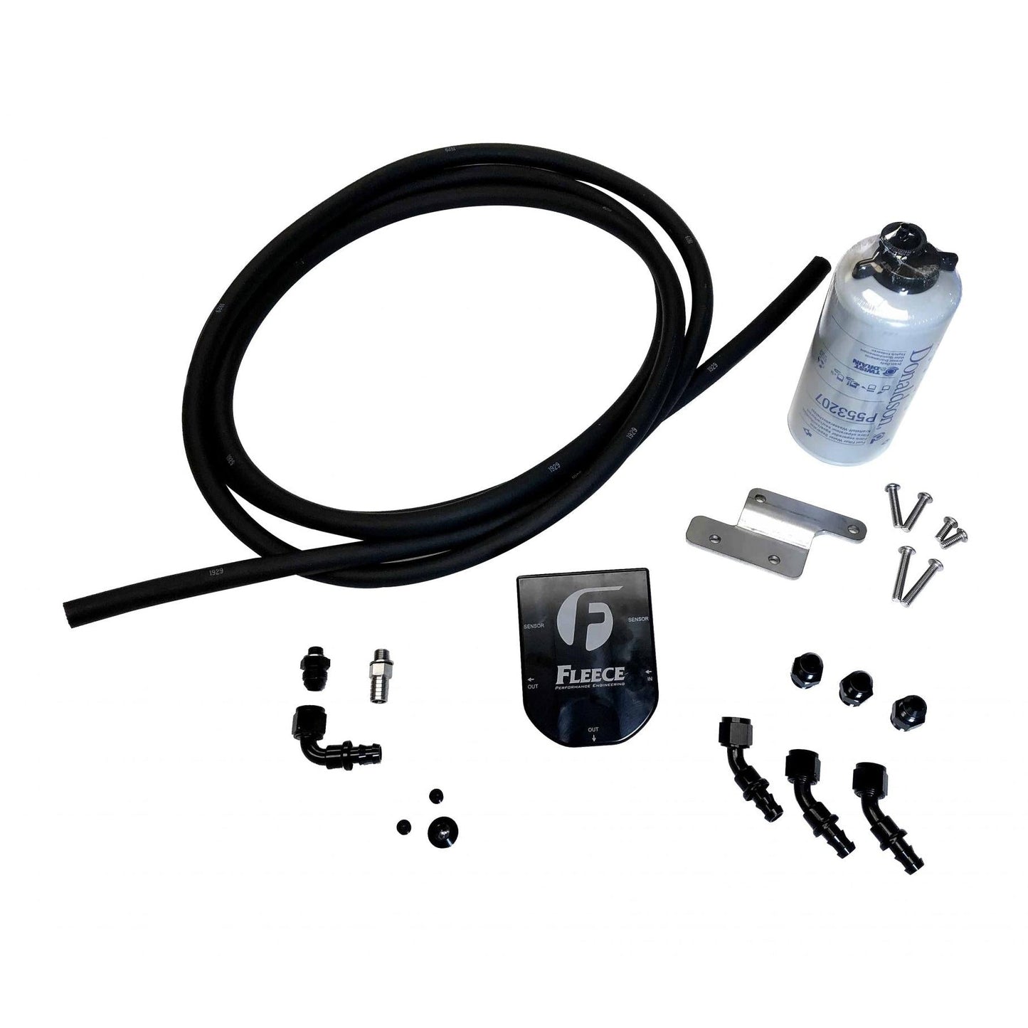 Fleece Performance FPE-34783 2003 - 2018 Dodge Cummins Auxiliary Fuel Filter Kit Fleece Performance