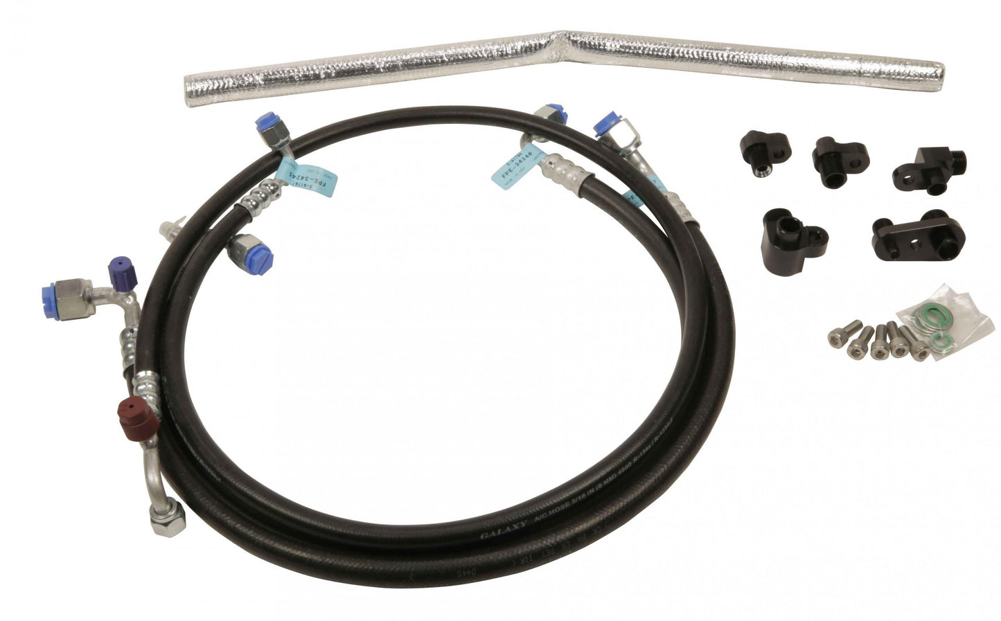 Fleece Performance FPE-AC-KIT-1316 A/C Line Reroute Kit2 013-2018 6.7L Cummins Fleece Performance
