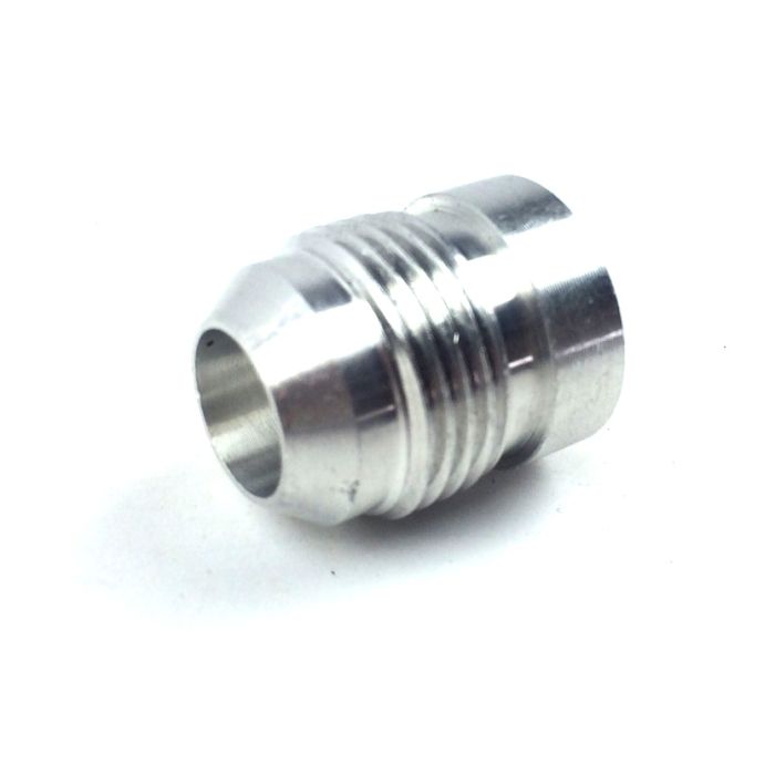 Fleece Performance FPE-AN971-10DRD -10AN Aluminum Male Weld Bung 5/8 inch Register 7/8 inch OD Fleece Performance