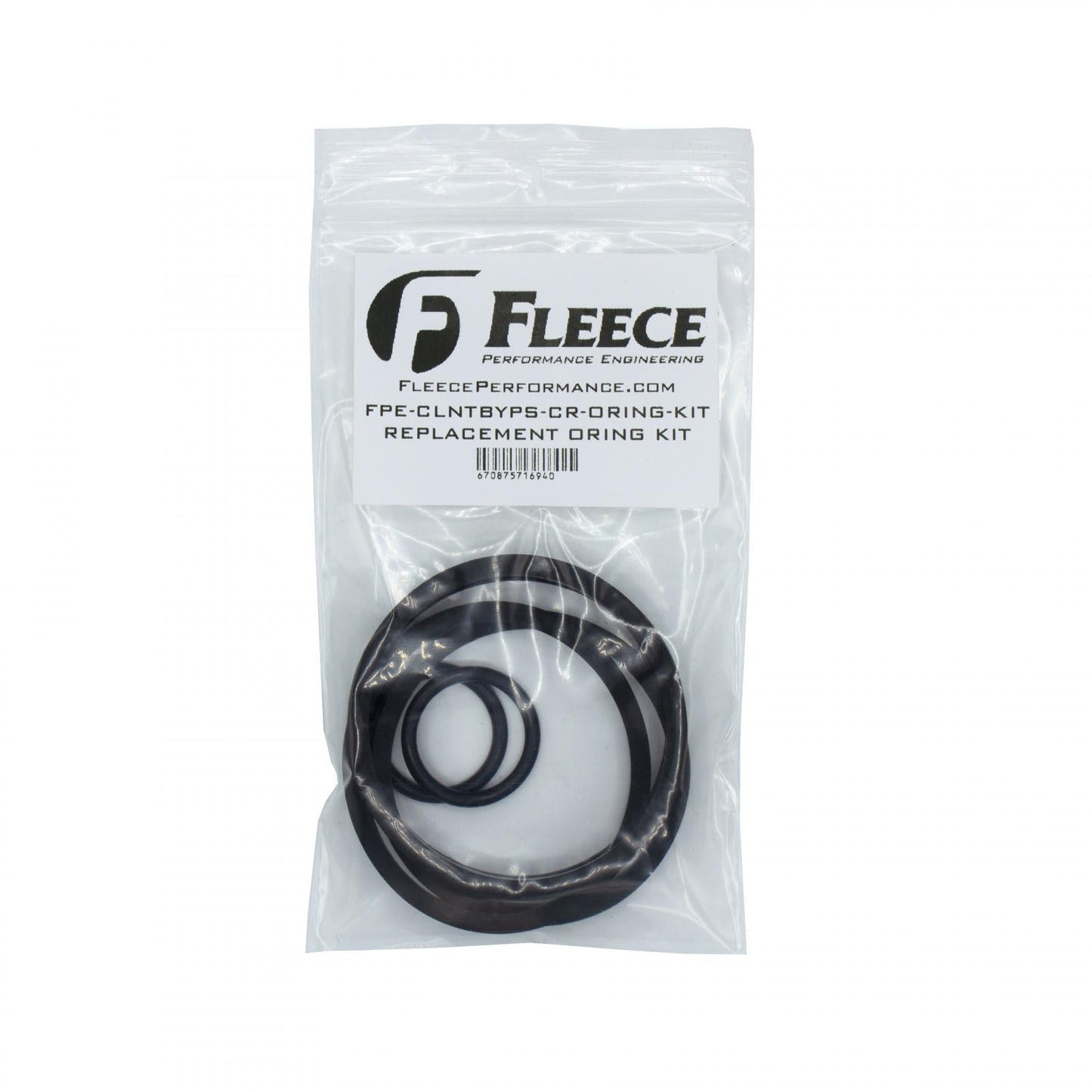 Fleece Performance FPE-CLNTBYPS-CR-ORING-KIT Replacement O-ring Kit for Cummins Coolant Bypass Kits Fleece Performance