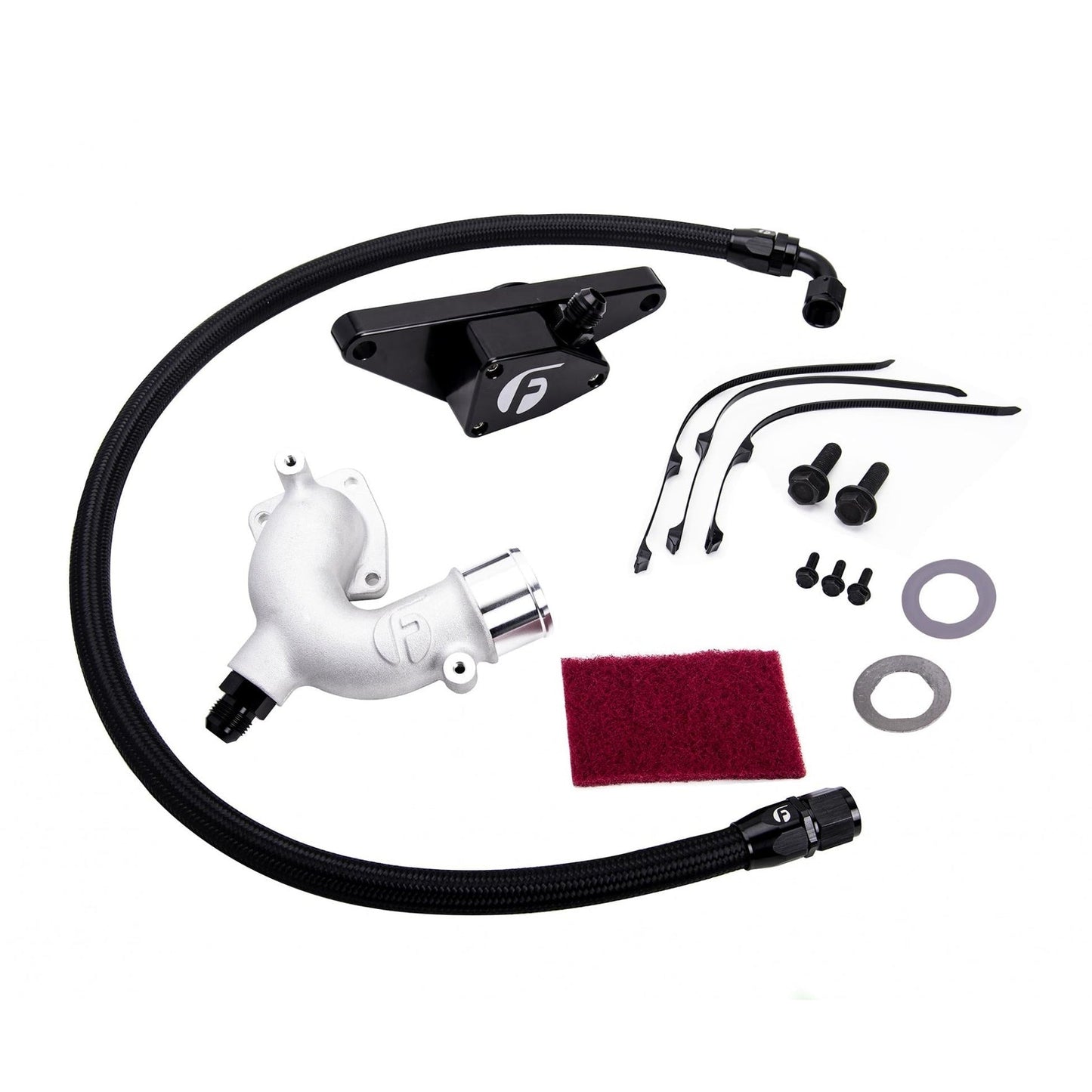 Fleece Performance FPE-CLNTBYPS-CUMMINS-19 Coolant Bypass Kit for 2019-Present Ram with 6.7L Cummins Fleece Performance