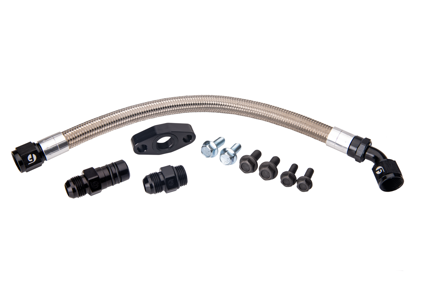Fleece Performance FPE-CTDT-KIT Cummins Turbo Drain Tube Kit For 2nd Gen Swaps Fleece Performance