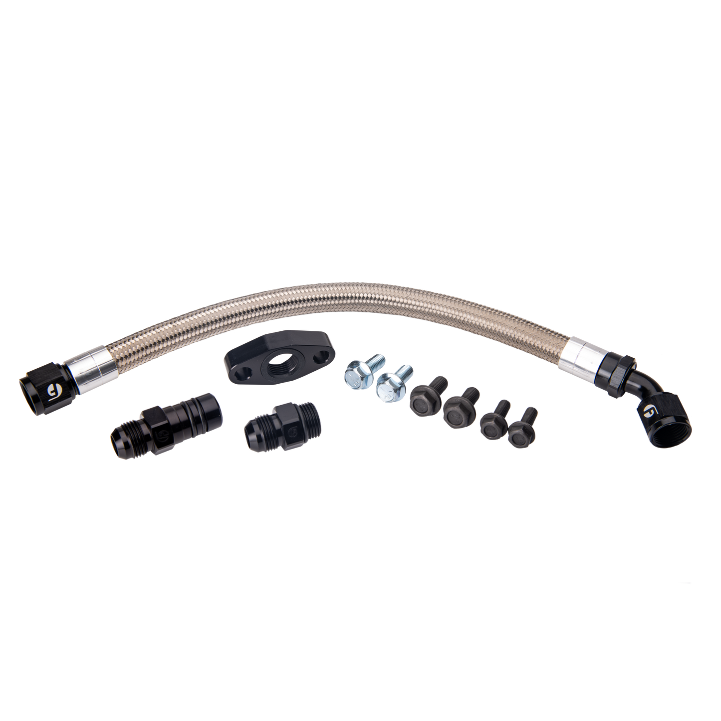 Fleece Performance FPE-CTDT-KIT Cummins Turbo Drain Tube Kit For 2nd Gen Swaps Fleece Performance
